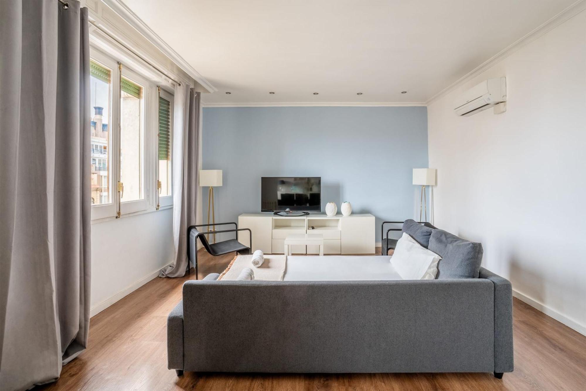 Apartament Placa Catalunya Luminous And Exclusive 5bd Penthouse *